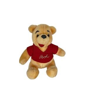 Vintage Disneyland Walt Disney World Winnie The Pooh Vintage 8" Plush Animal+